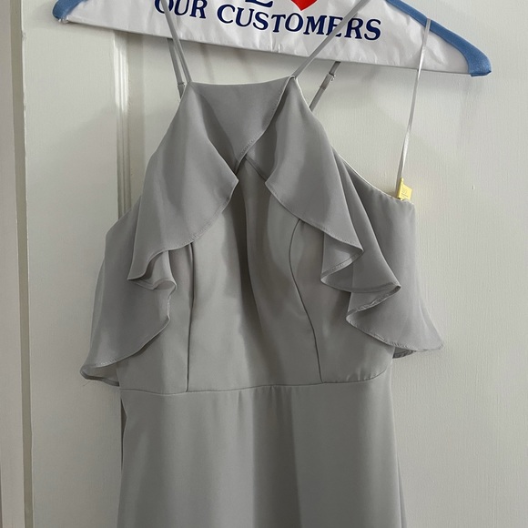 Birdy Grey bridesmaid dress; style is JULES, color DOVE GREY, size SMALL (2-4) - Picture 12 of 14